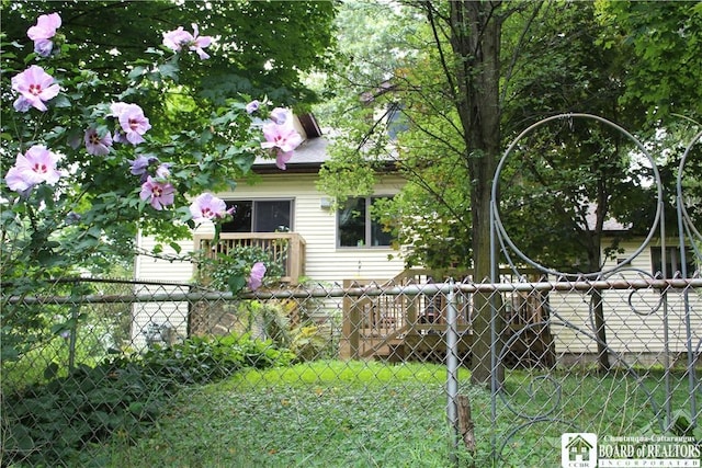 222 Seymour St, Pomfret, NY 14063 - view of home's exterior featuring fence
