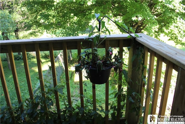 222 Seymour St, Pomfret, NY 14063 - view of deck