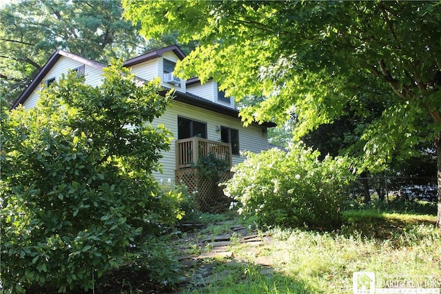222 Seymour St, Pomfret, NY 14063 - view of side of property with fence