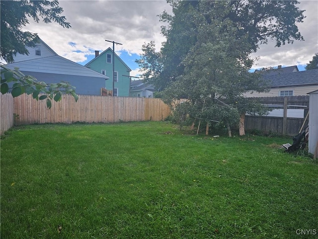 750 Lansing St, Utica, NY 13501 - view of yard with a fenced backyard