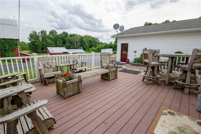 318 Stevens Rd, Gouverneur, NY 13642 - view of deck