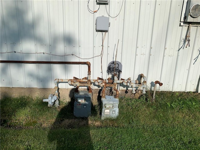 452 Main, Independence, NY 14897 - exterior view of gas meter