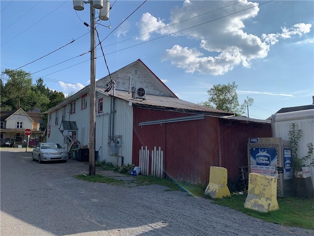 452 Main, Independence, NY 14897 - view of side of property featuring an outdoor structure and an outbuilding