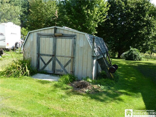 132 Miller St, Sherman, NY 14781 - view of shed