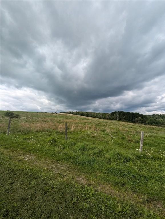 view of landscape with a rural view