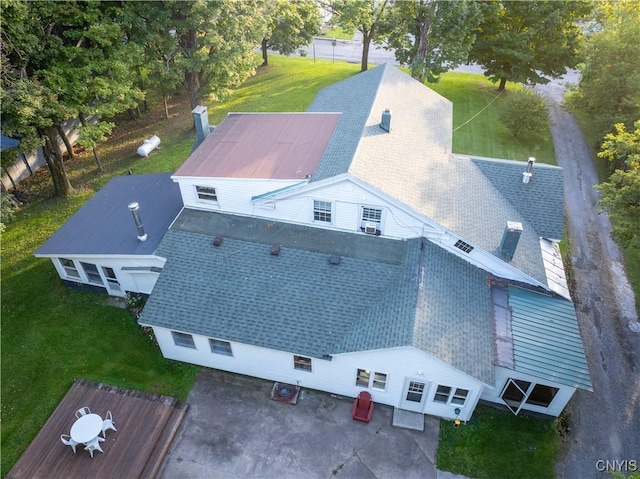 aerial view