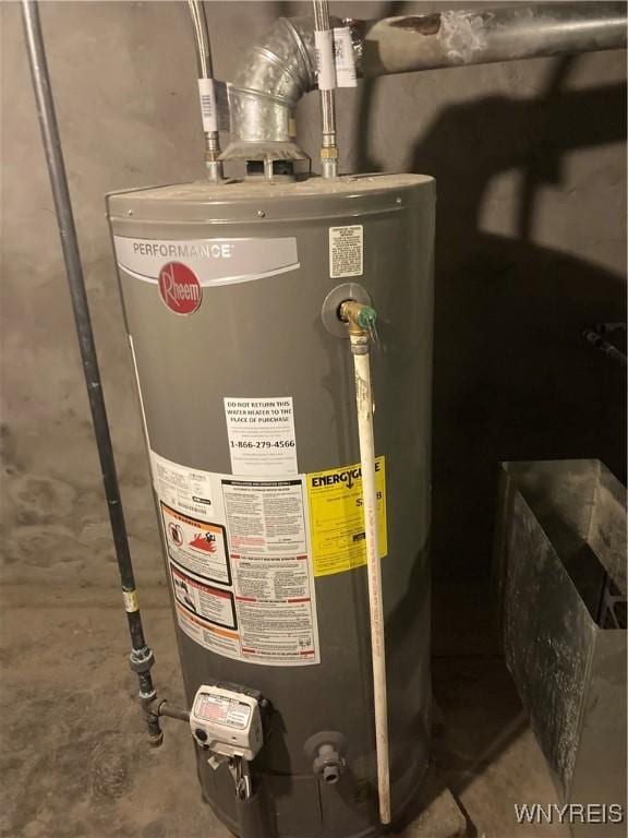 utilities with water heater