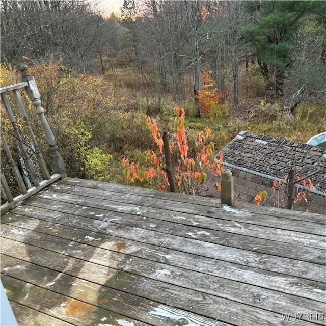 view of deck