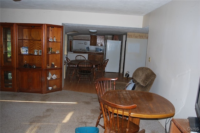 dining room featuring hardwood / wood-style floors