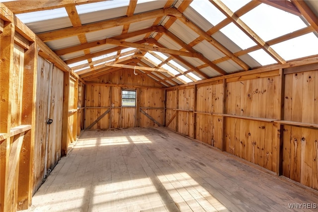 view of storage room