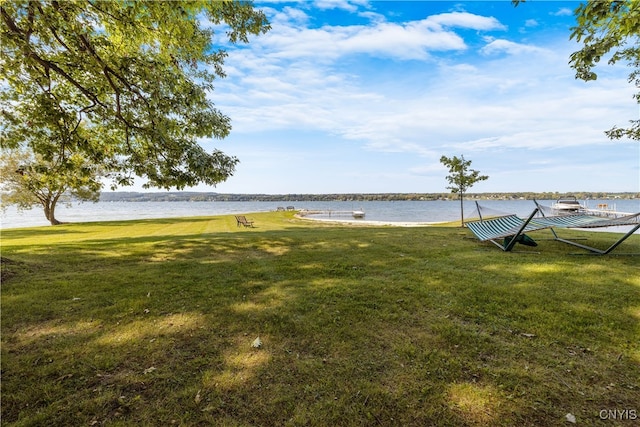 property view of water