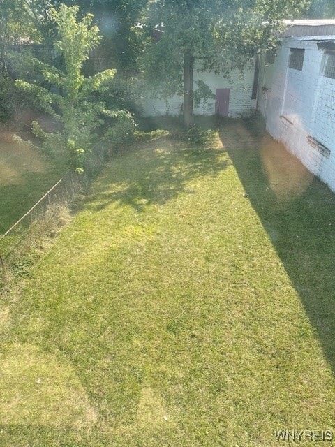 view of yard