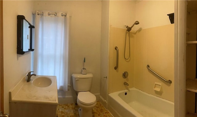 87 Canasawacta St, Norwich-City, NY 13815 - full bath featuring toilet, bathtub / shower combination, and vanity