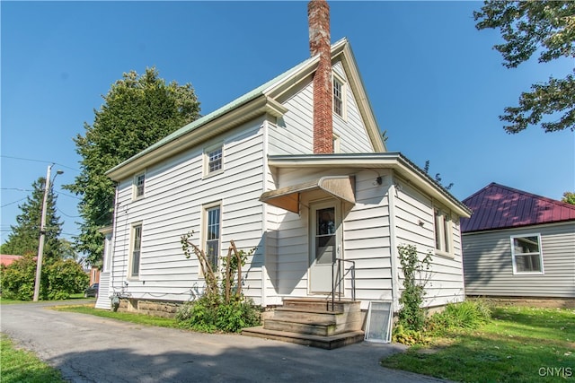 view of rear view of house