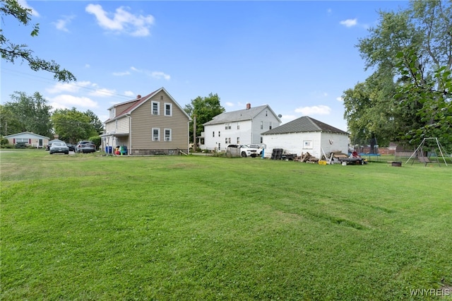 view of yard