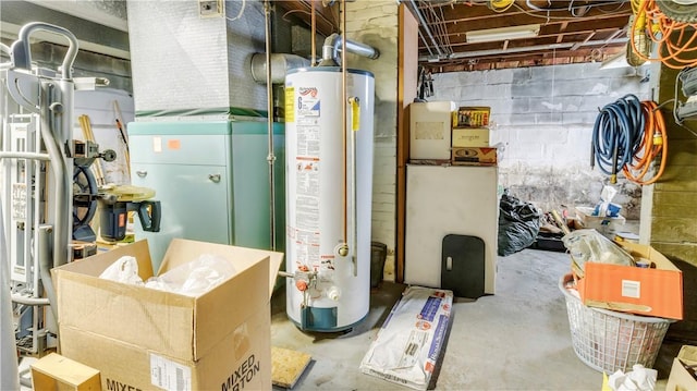 utilities with gas water heater