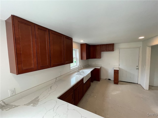 kitchen featuring sink