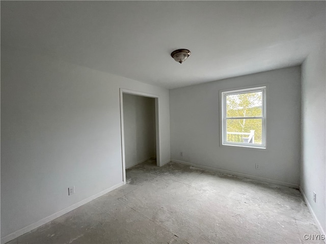 view of unfurnished room