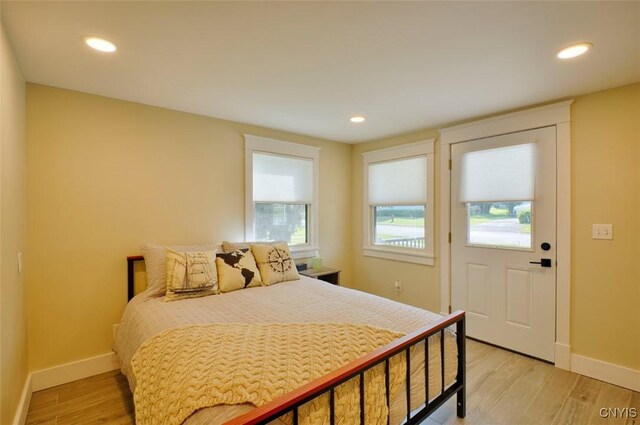 61 High St, Alexandria, NY 13607 - bedroom featuring light wood-style flooring and recessed lighting