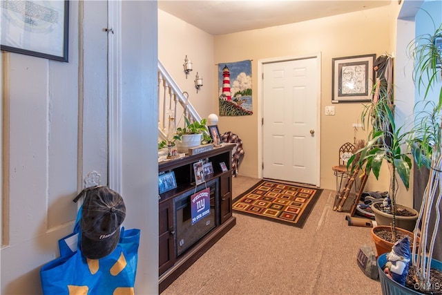 view of entrance foyer