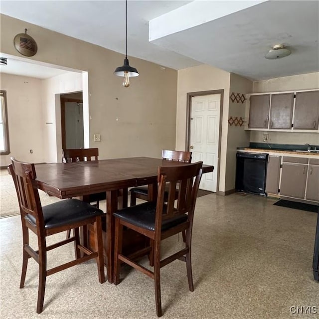 view of dining room