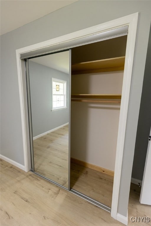 view of closet