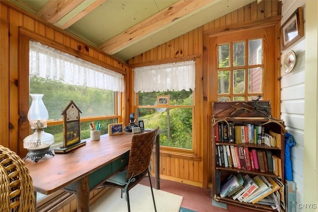 3544 State Route 28, Webb, NY 13420 - office with wooden walls