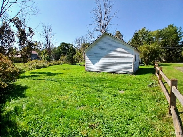 view of yard