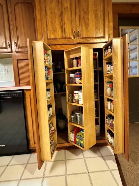 view of pantry