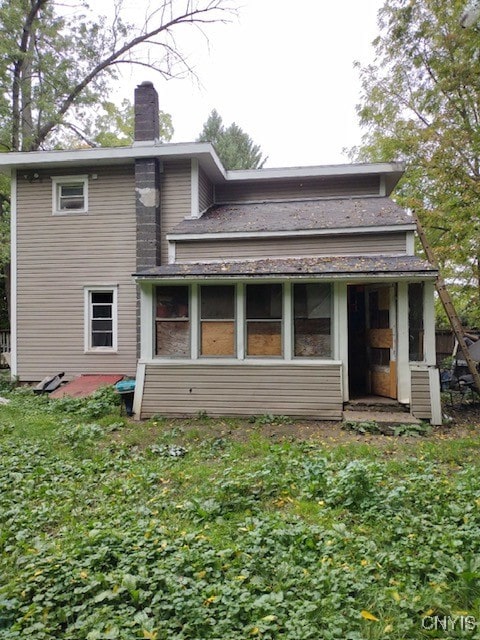 view of rear view of house