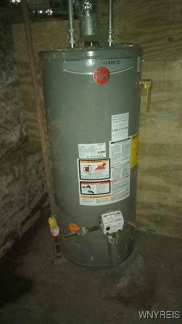 utilities with gas water heater