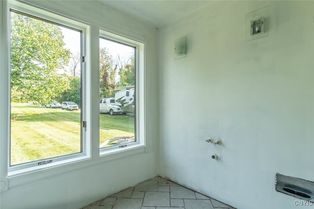 view of empty room