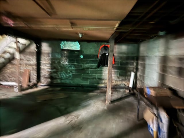 14 Wells St, Hornell, NY 14843 - view of unfinished basement