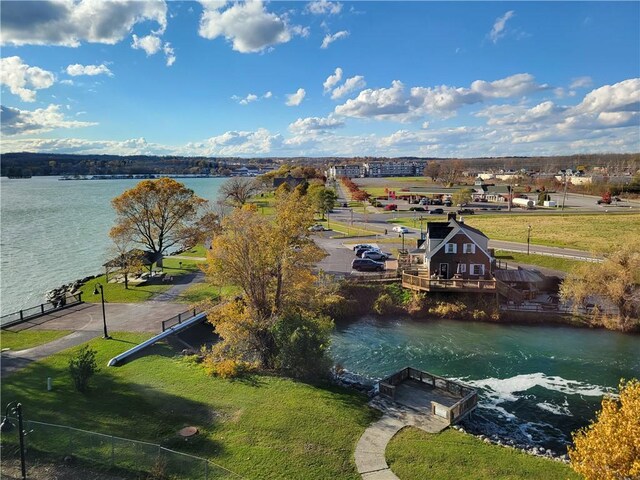 205 Lakeshore Dr Unit 520, Canandaigua City, NY 14424 - bird's eye view of a nearby body of water