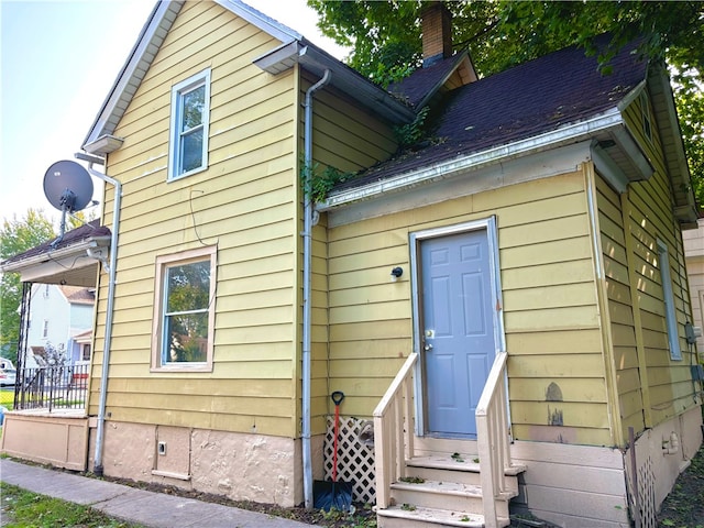 view of front facade