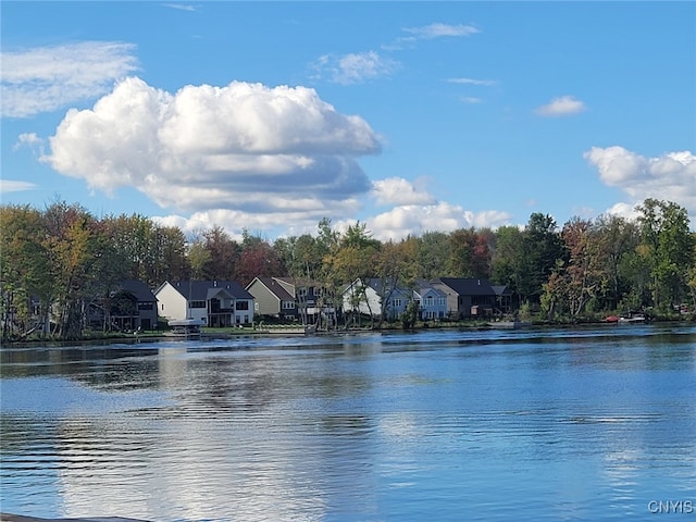 property view of water