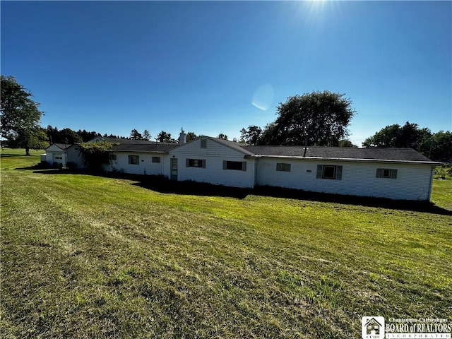 3682 Rte 430, Ellery, NY 14712 - back of property with a lawn