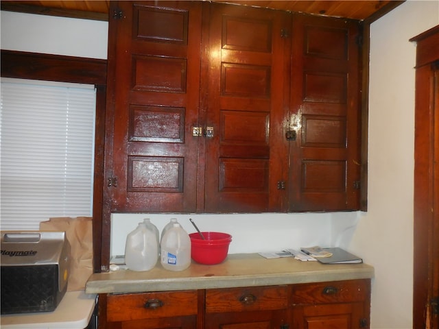 room details featuring wooden ceiling