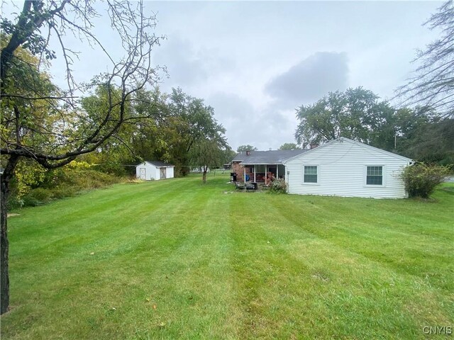 1 Willow Dr, Whitestown, NY 13492 - view of green lawn