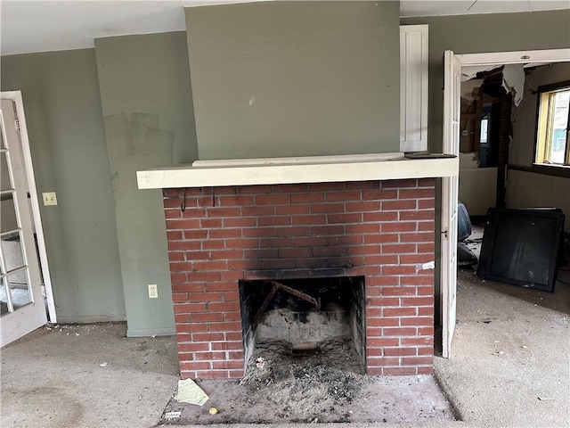 630 W Gray St, Elmira-City, NY 14905 - detailed view of a fireplace