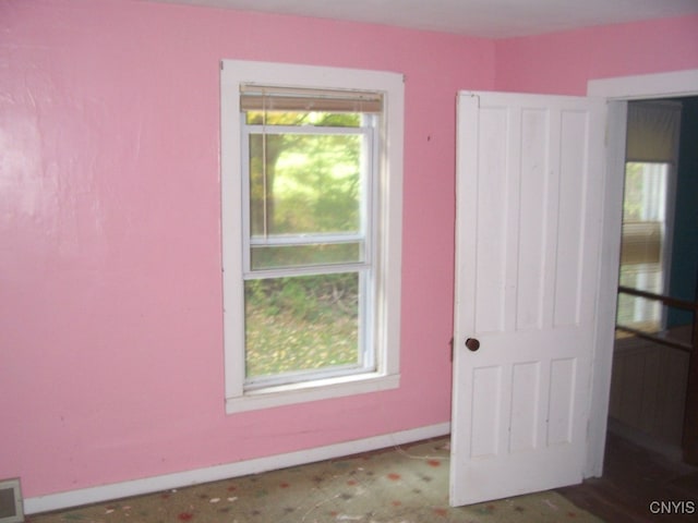 view of unfurnished room