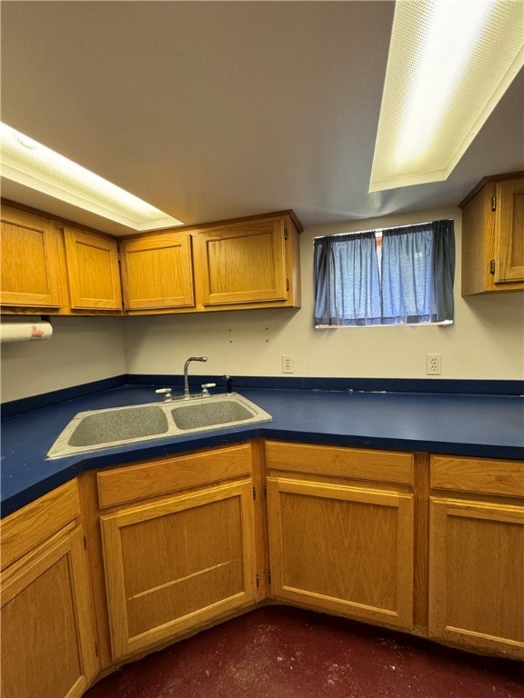 kitchen featuring sink