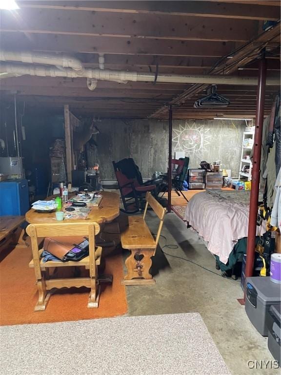28541 Hewitt Dr, Lyme, NY 13622 - view of unfinished basement