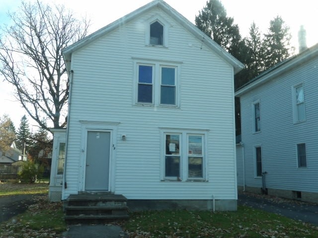 view of rear view of property