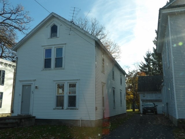 view of rear view of property