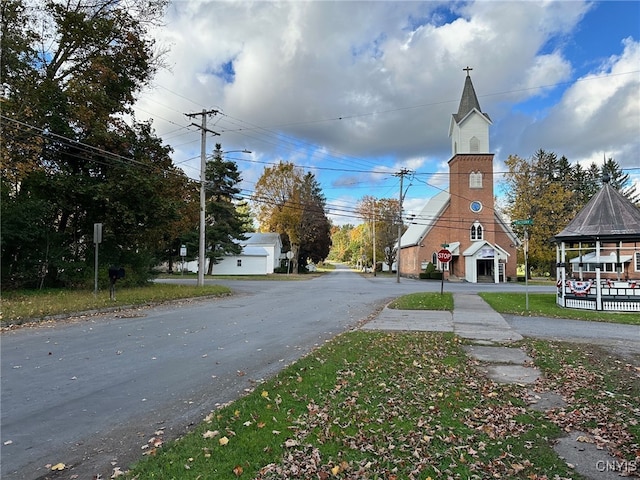 view of road