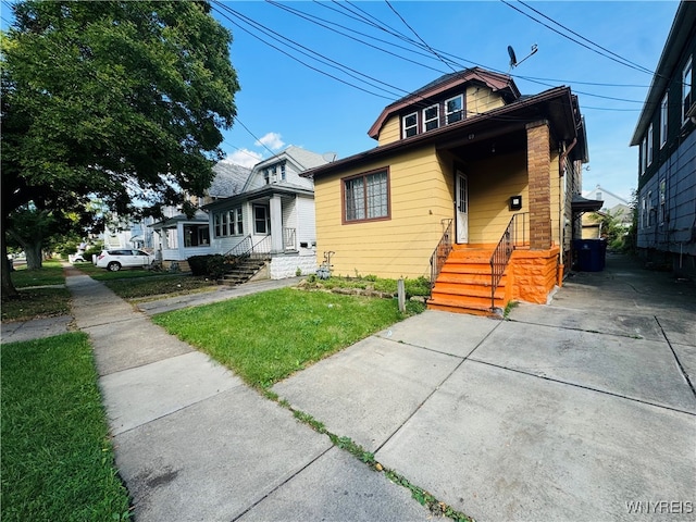 view of bungalow-style house