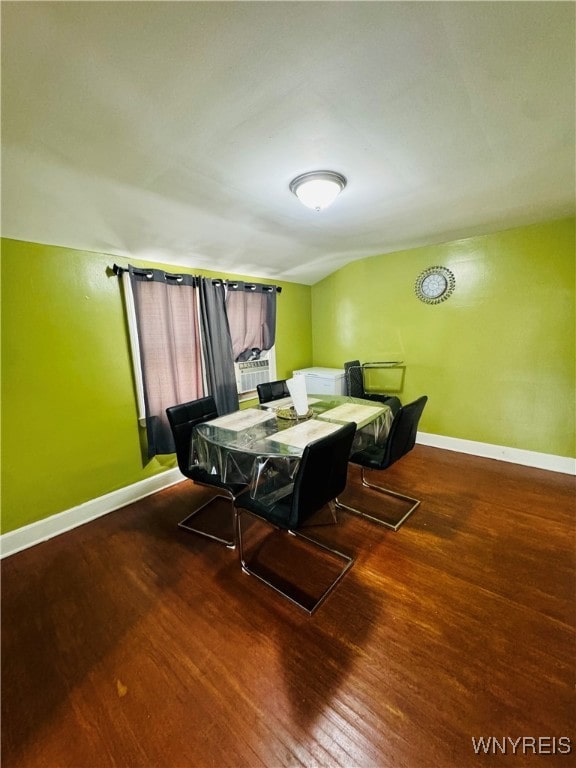 dining room featuring hardwood / wood-style floors