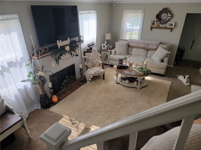 53 Orchard Pl, Bradford City, PA 16701 - view of carpeted living room