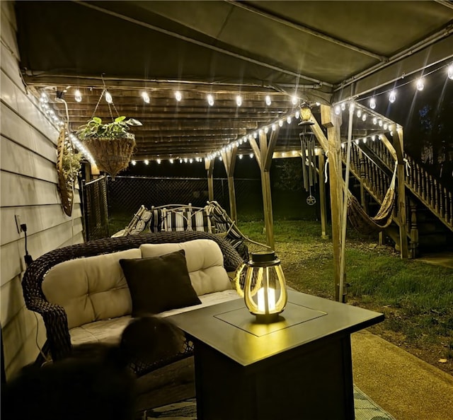 53 Orchard Pl, Bradford City, PA 16701 - view of patio featuring an outdoor living space